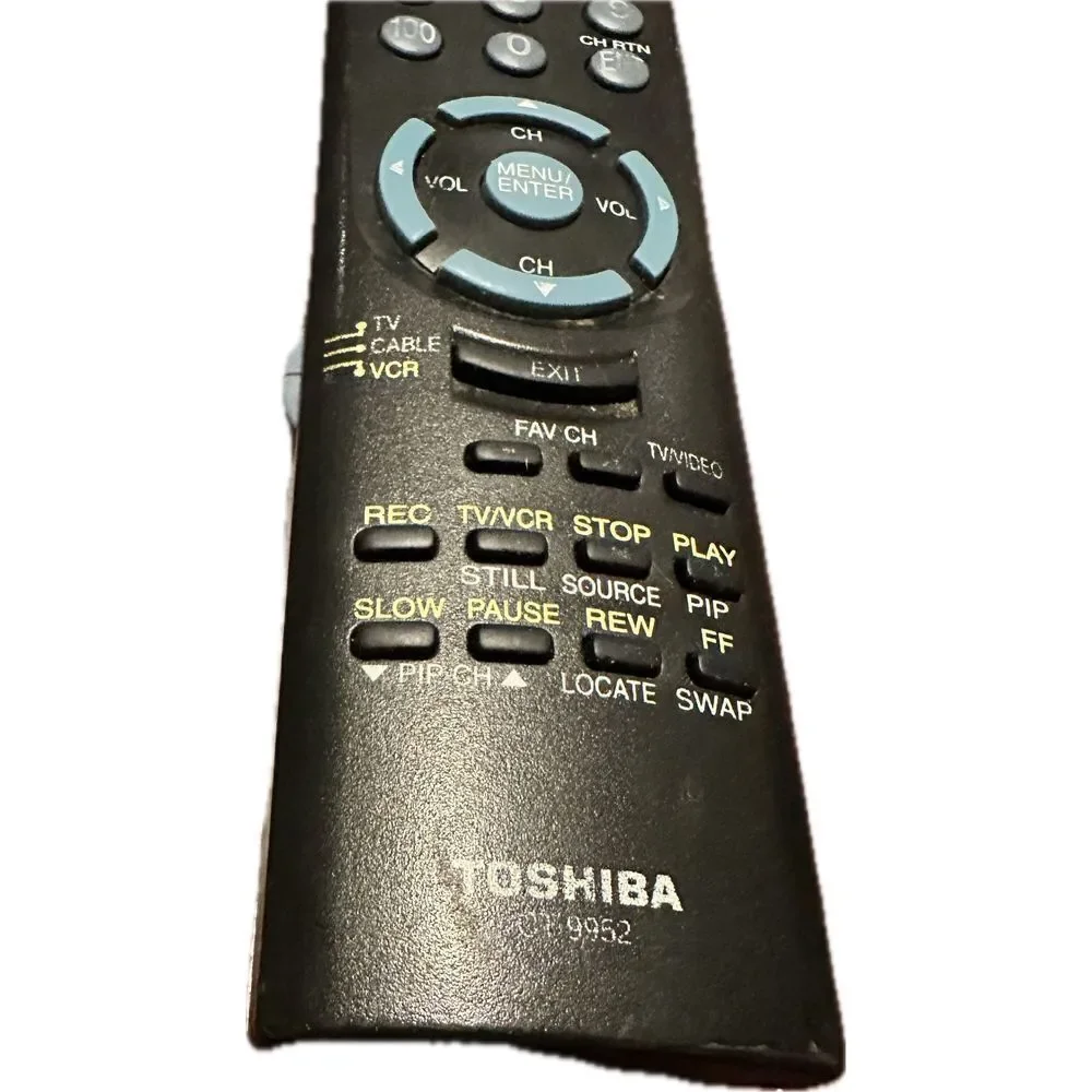 Toshiba CT-9952 OEM Original‎ TV DVD VCR Replacement Remote Control Tested